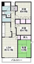 ドルフ南本宿Iの物件間取画像